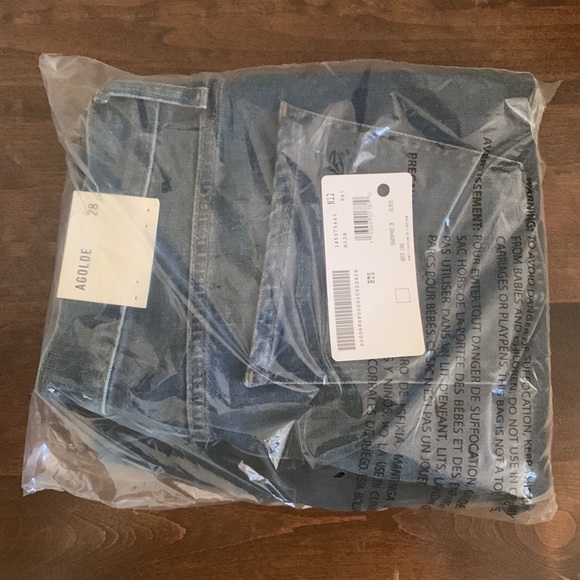 AGOLDE Nico High Rise Slim in Fixation - Picture 10 of 10